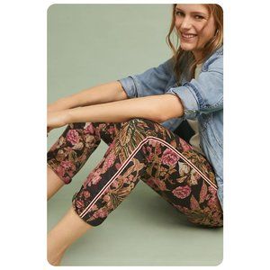 Anthropologie Relaxed Printed Floral Chino